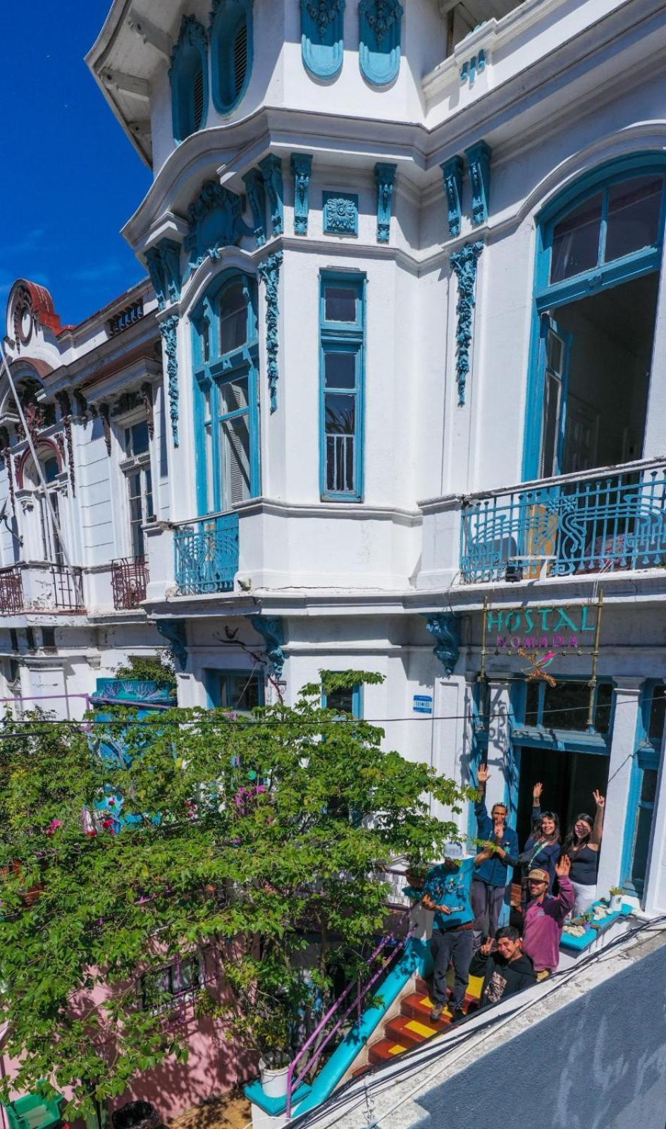 Nomada Eco-Hostal Valparaiso Bagian luar foto