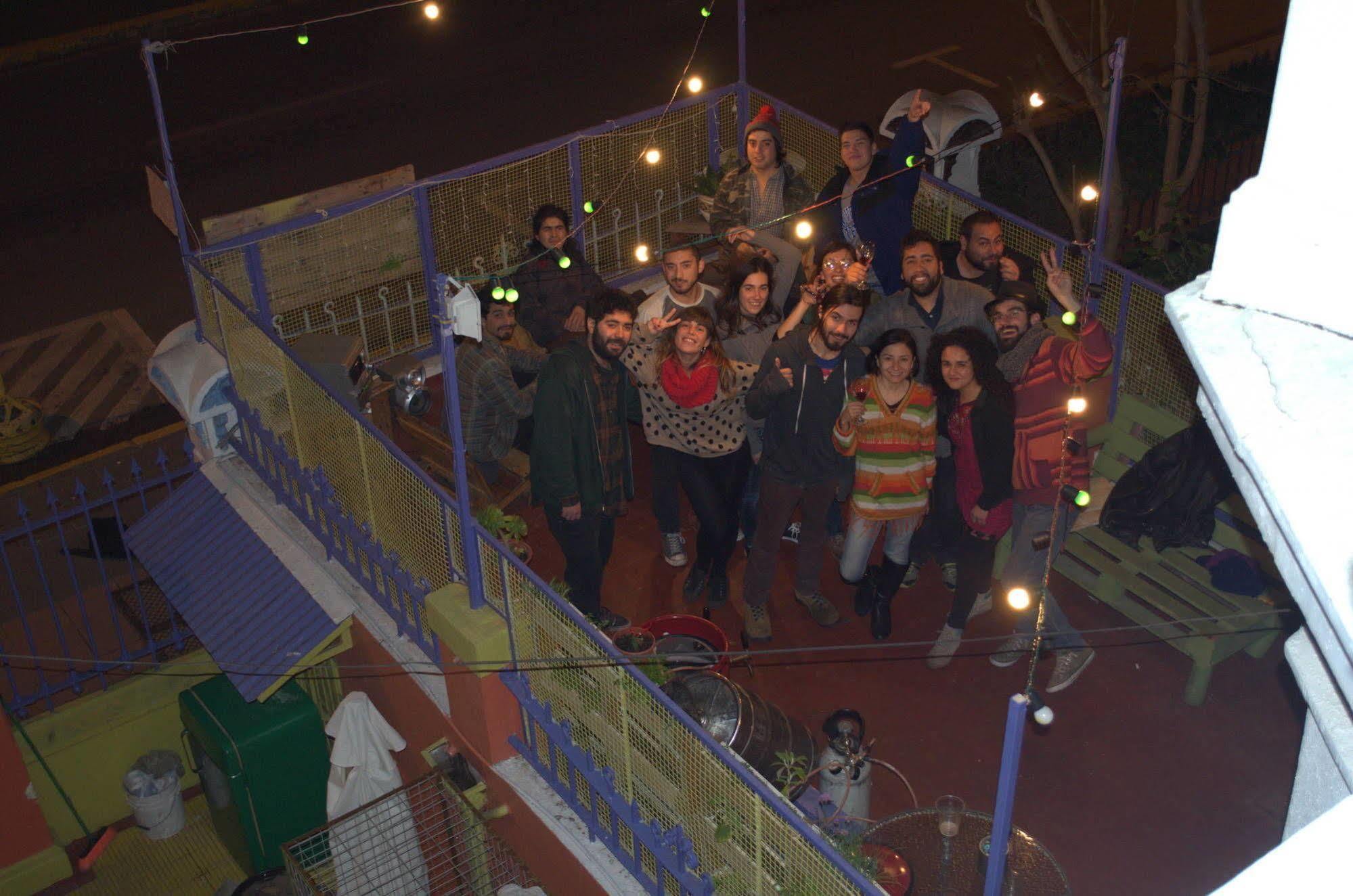 Nomada Eco-Hostal Valparaiso Bagian luar foto